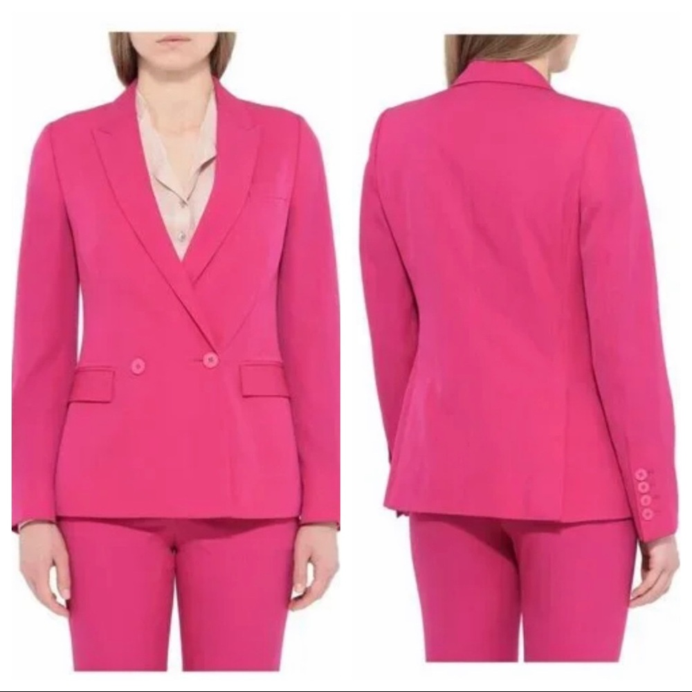 Stella McCartney Dahlia Hot‎ Pink Blazer Size XS